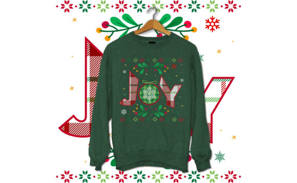 Christmas Joy Decorative T-shirt Design