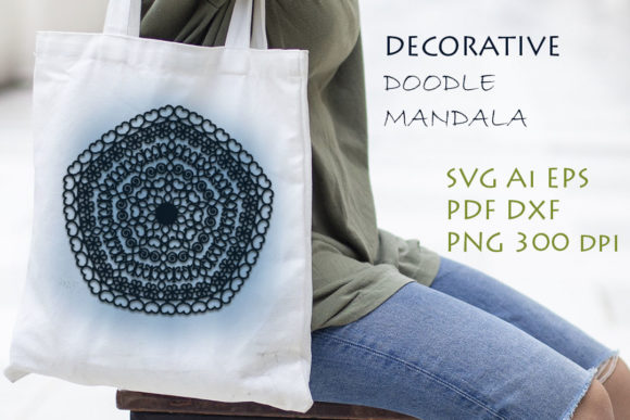 Decorative Doodle Mandala