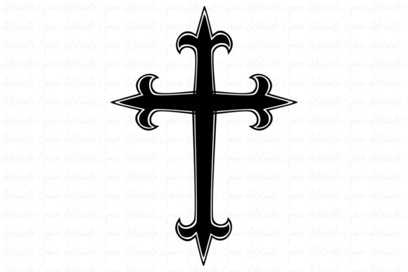 Decorative Fleur De Lis Cross: A Versatile Design for Modern Creators