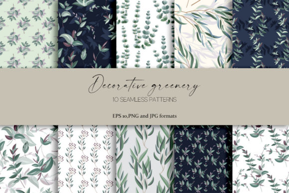 Decorative Greenery - Patterns for Creative Projects