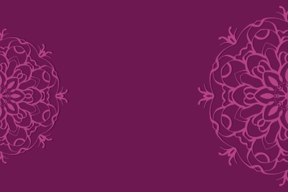 Decorative Mandala Meditation Background for Designers
