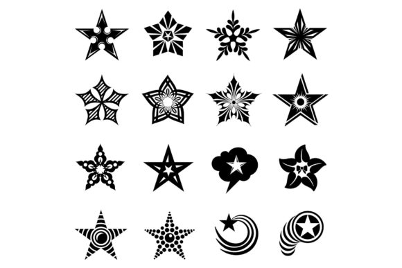 Decorative Stars Icons Set, Simple Style: A Practical Evaluation for Digital Creators