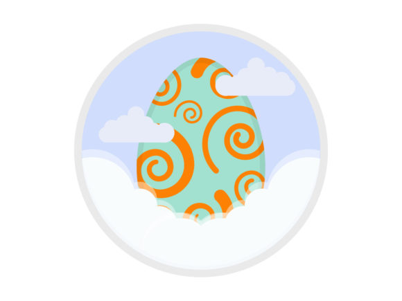 Easter Egg Bunny Decorative Design – A Versatile Asset for Creative Projects