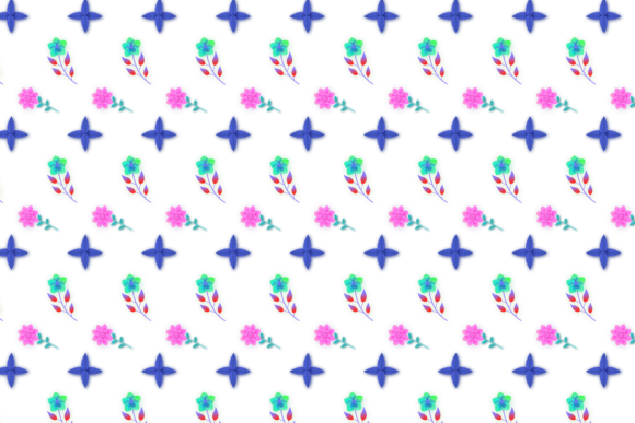Floral Decorative Art Texture Pattern