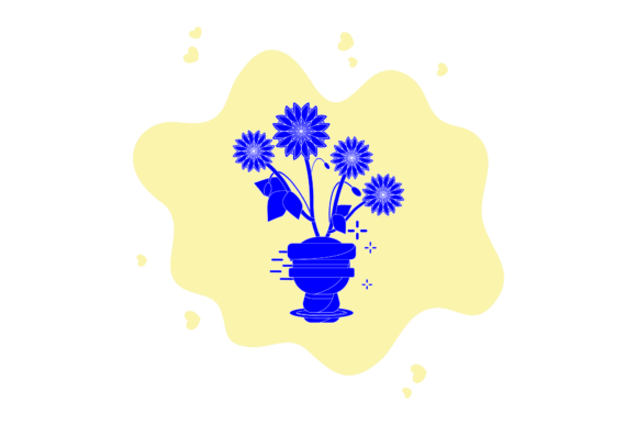 Flower Decorative Cloud Bubble: A Versatile Digital Asset for Creative Projects
