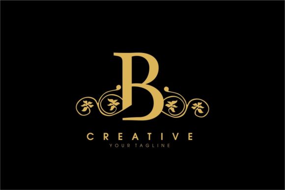 Logo Letter Initial B Decorative Style Guide