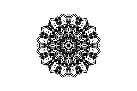 Mandala Decorative Style India Floral